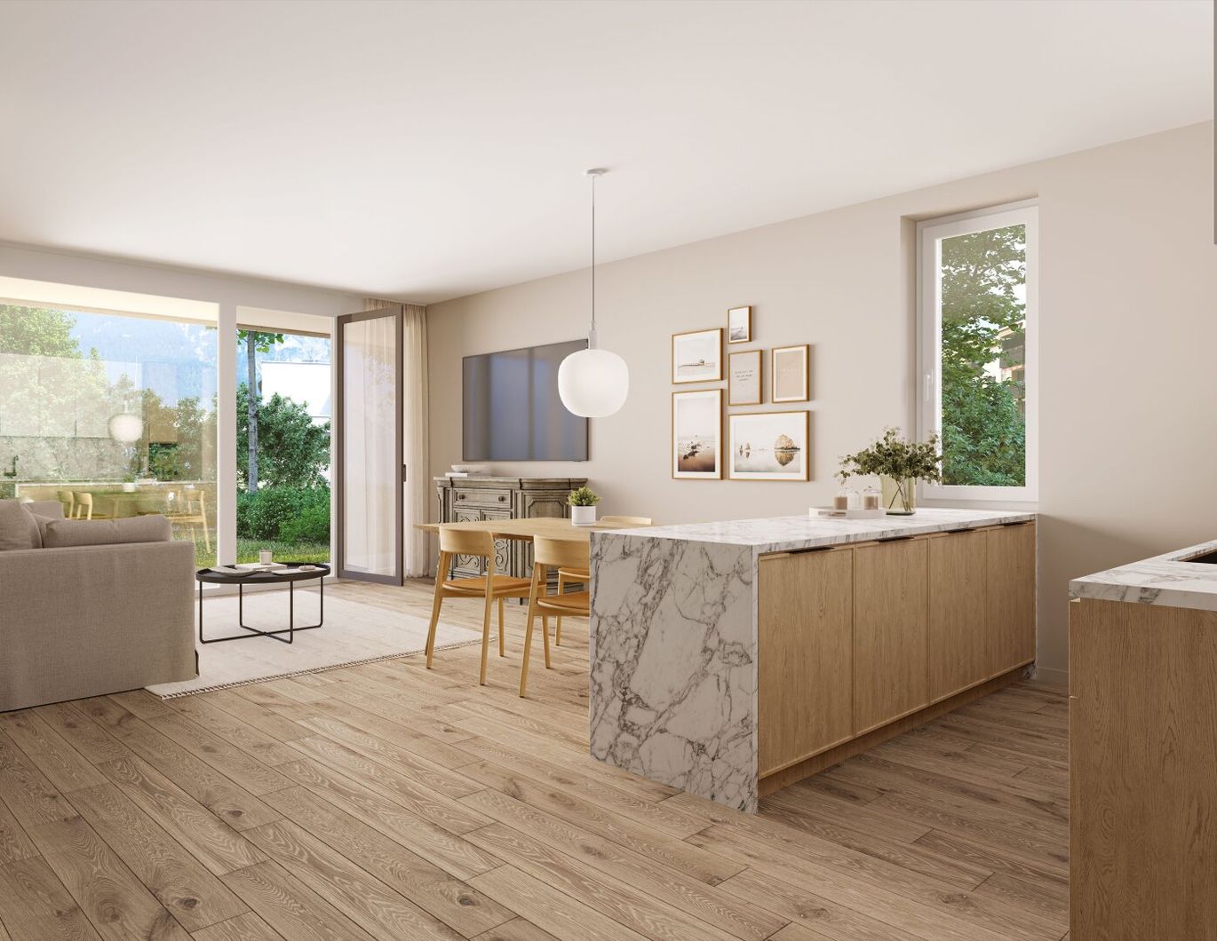 Top A01 - Haus A - EG - 3-Zimmer-Gartenwohnung