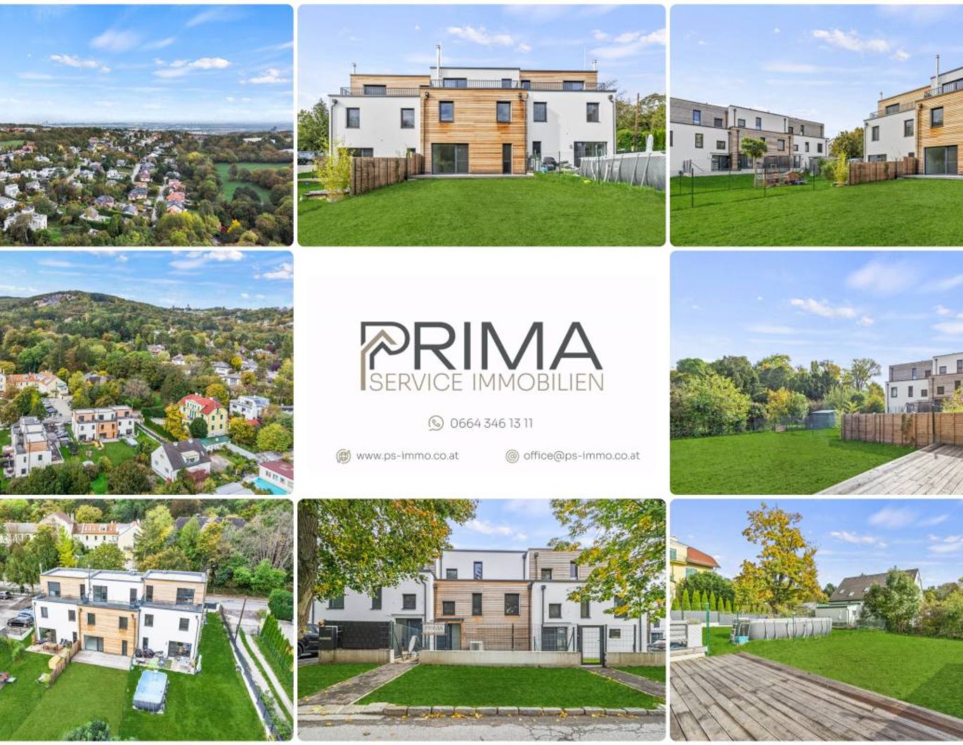 ++ PROVISIONSFREI ++ Modernes Reihenhaus in HINTERBRÜHL