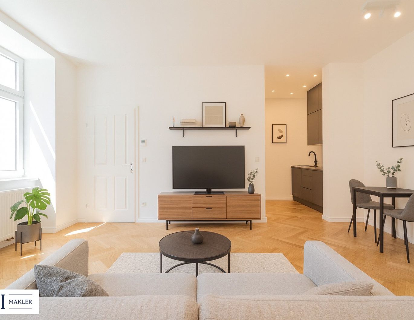 Erstbezug in ruhiger Lage - gepflegter Altbau am Laubeplatz