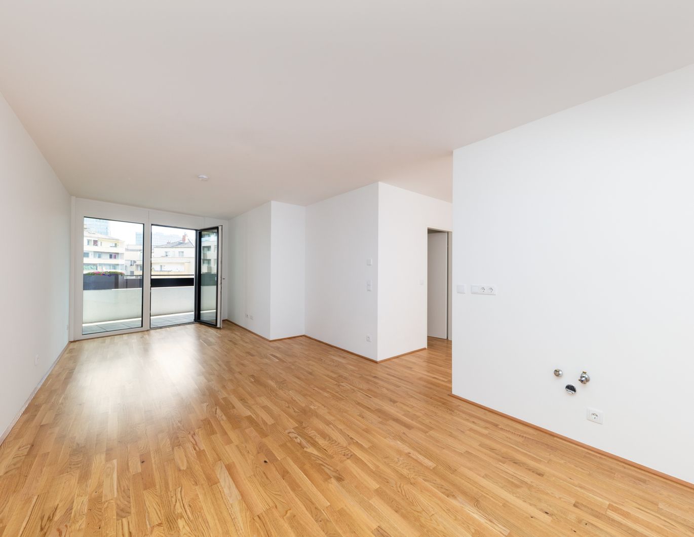 Neubau Erstbezug - 2 Zimmer mit Freifläche, provisionsfrei u. gratis Jahreskarte der Wr. Linien