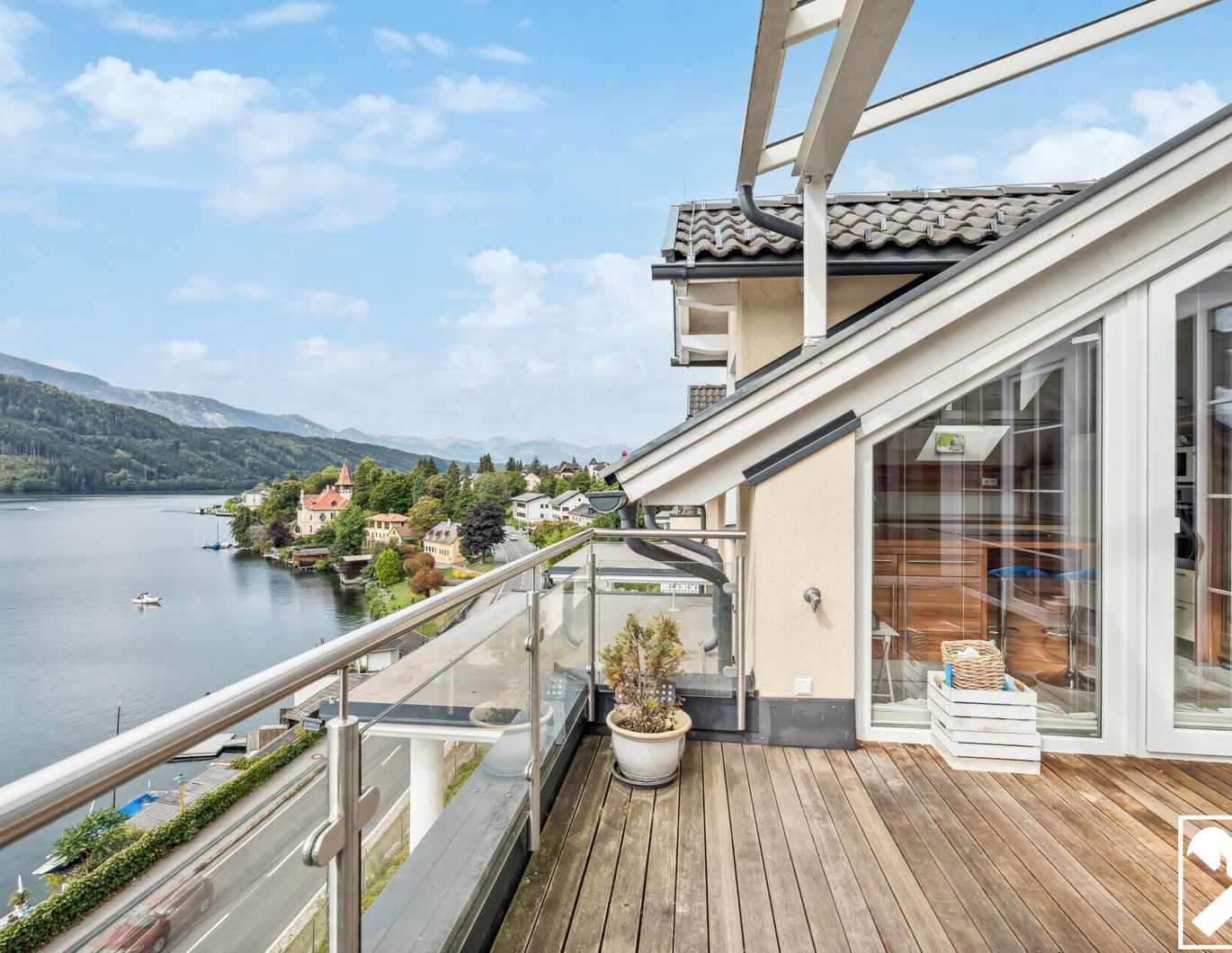 Penthousewohnung mit direktem Seezugang