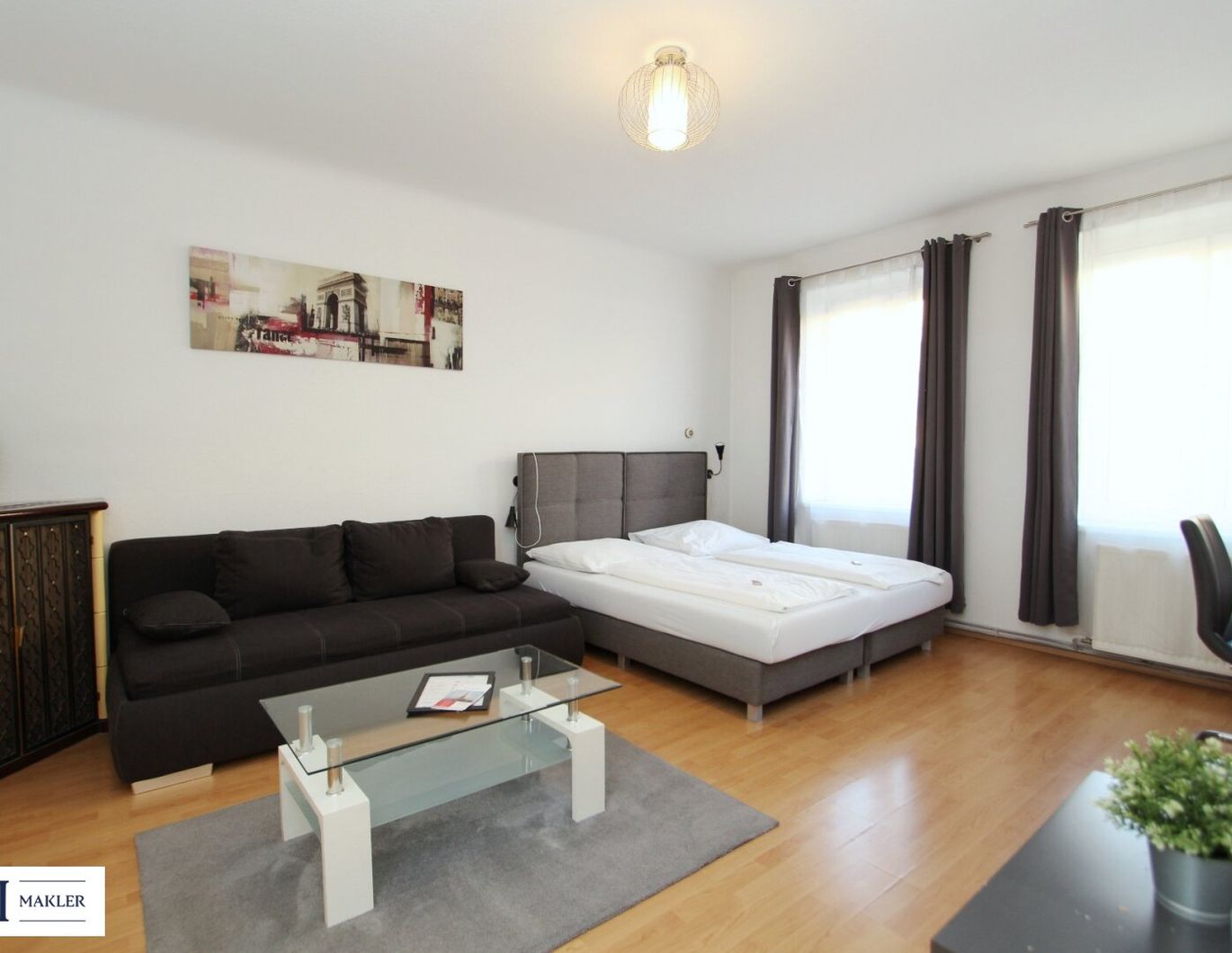 2-Zimmer-Stadtapartment Nähe Troststraße - bezugsfertig und möbliert!