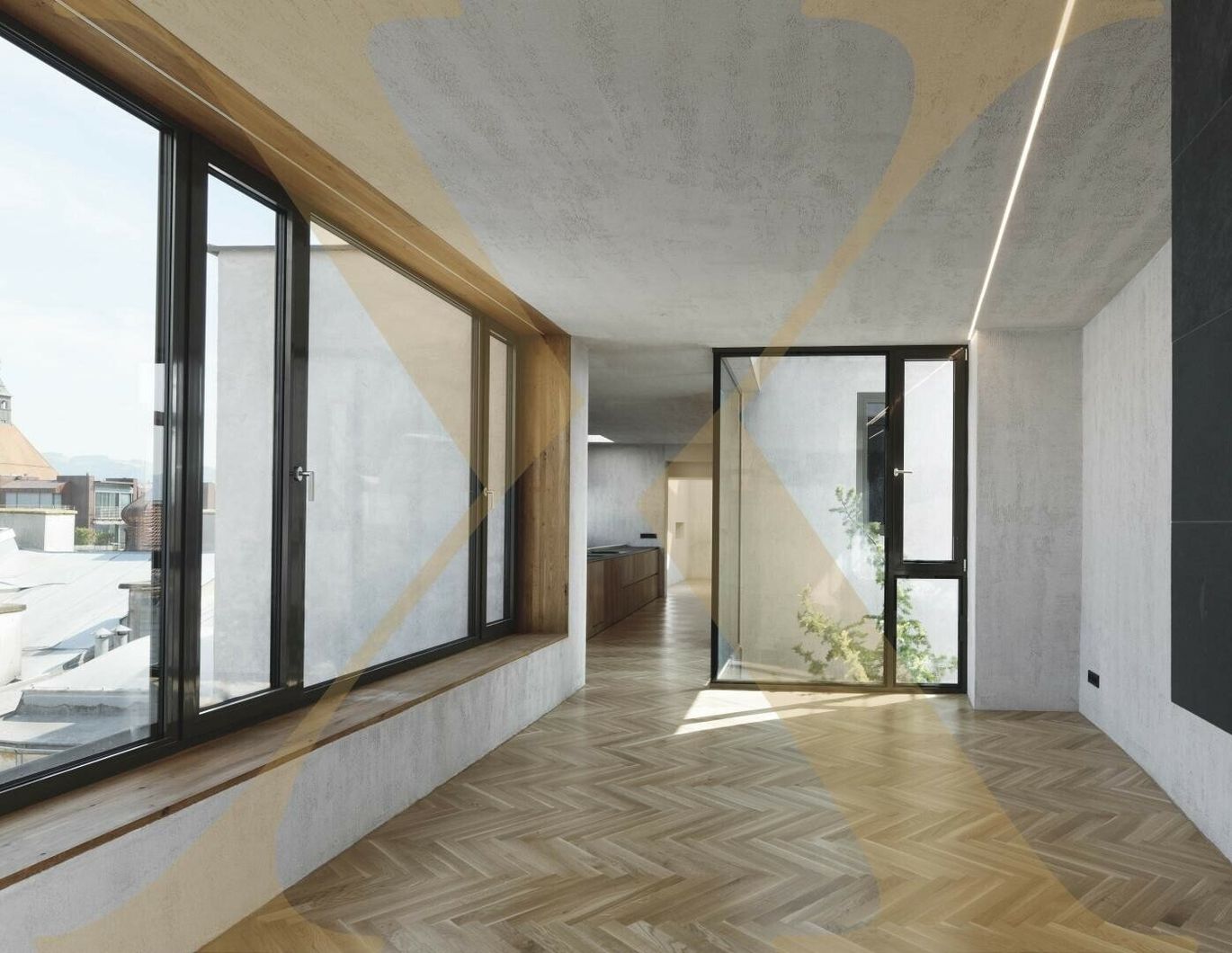 Über den Dächern von Linz - Exklusive Penthousewohnung mit uneinsehbarer Dachterrasse an der Landstraße zu vermieten!