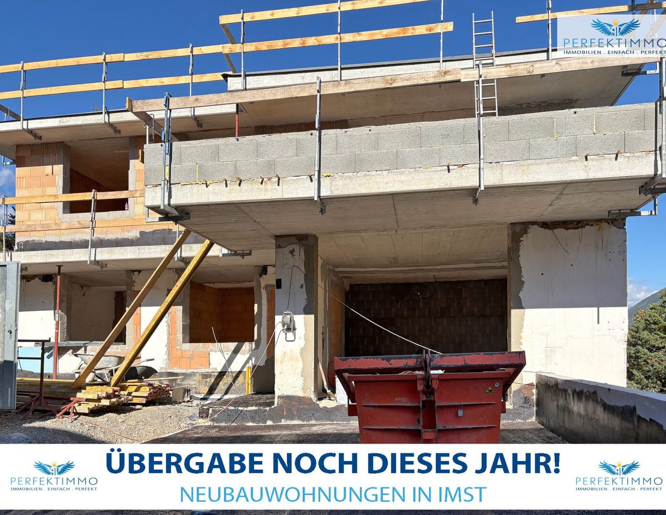 Neubauprojekt: Exklusive 3-Zimmer-Gartenwohnung Top 3 in bester Lage von Imst