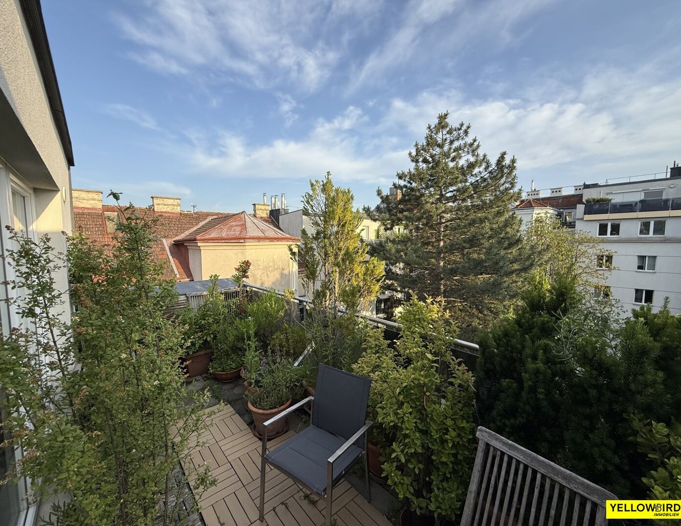 Dachterrasse Maisonette Grünlage Dornbach | STADTleben