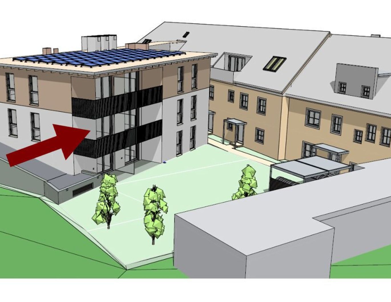 Neubauwohnung mit 52 m² in Oberweis zu mieten!