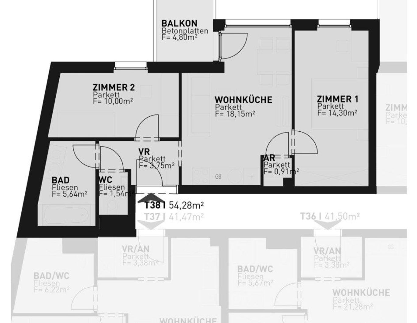 PROVISIONSFREI ++ NAHE ALTE DONAU UND DONAUZENTRUM ++ 1 BIS 3 ZIMMER MIT FREIFLÄCHEN ++ MODERNES WOHNEN AUF EIGENGRUND ++ ANLEGER und EIGENNUTZER