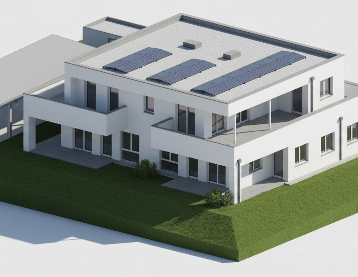 Dreifamilienhaus!!!!! Erstbezug mit Südbalkon, Carport und flexiblem Raumkonzept!