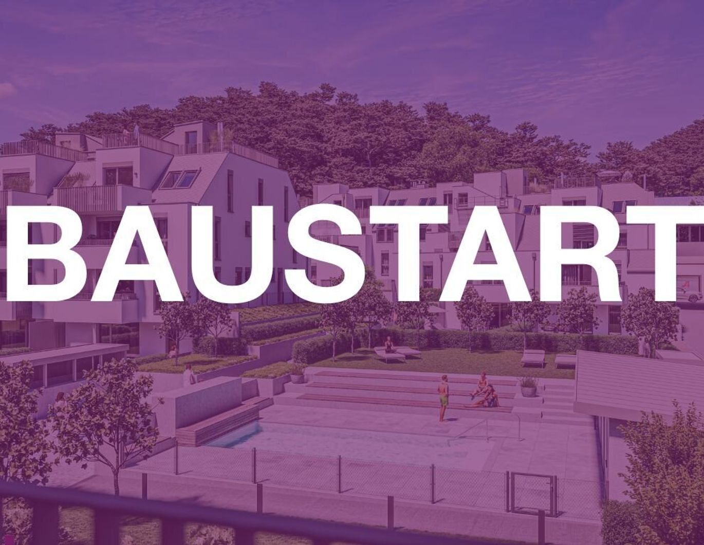 PROVISIONSFREI ! Neue Eigentumswohnungen mit Garten - Dachterrassen - Pool - Nähe Maurer Wald