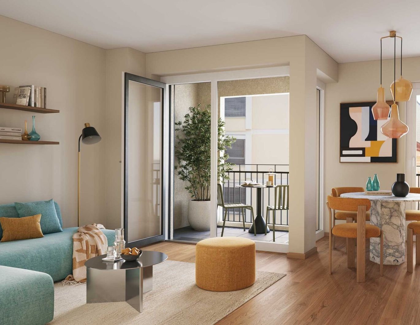 Urbanes Wohnen in Währing: Moderne 2-Zimmer-Wohnung mit Loggia