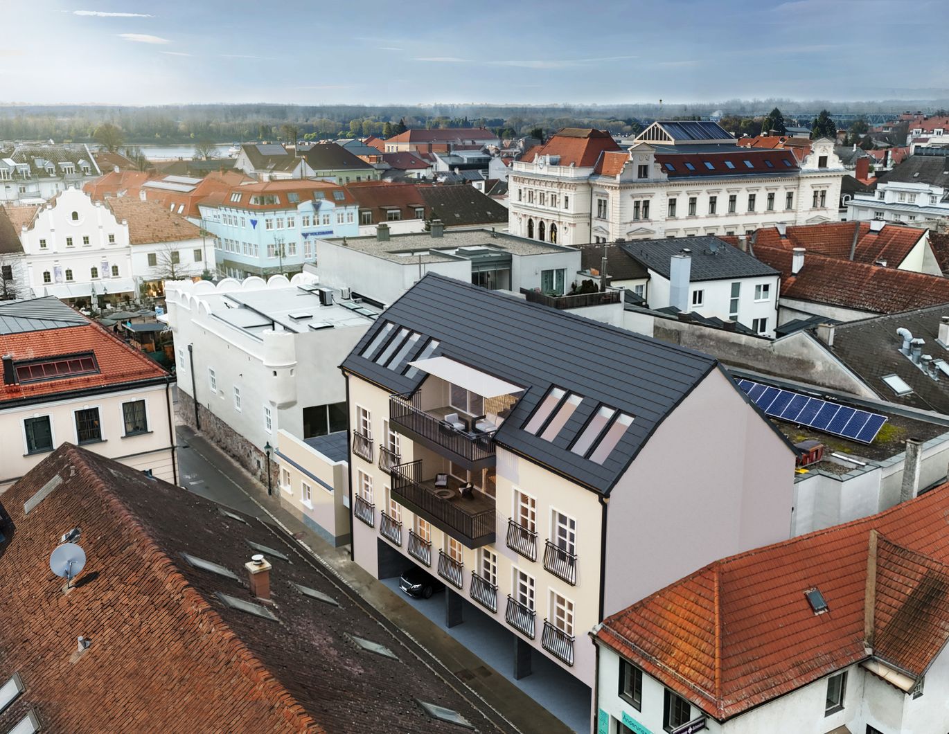 Erstbezug Neubau I ca. 3m Raumhöhe I großzügiger Wohn/Essbereich I 2 Badezimmer u.v.m.!