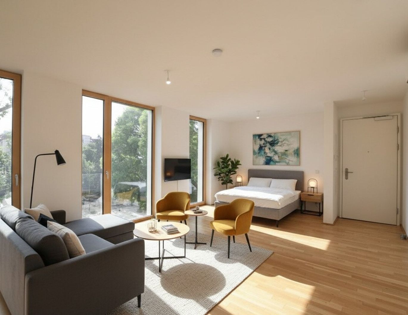 Sandleiten 64 | Klimatisierte 1-Zimmer-Wohnung am Fuße des Wilheminenbergs