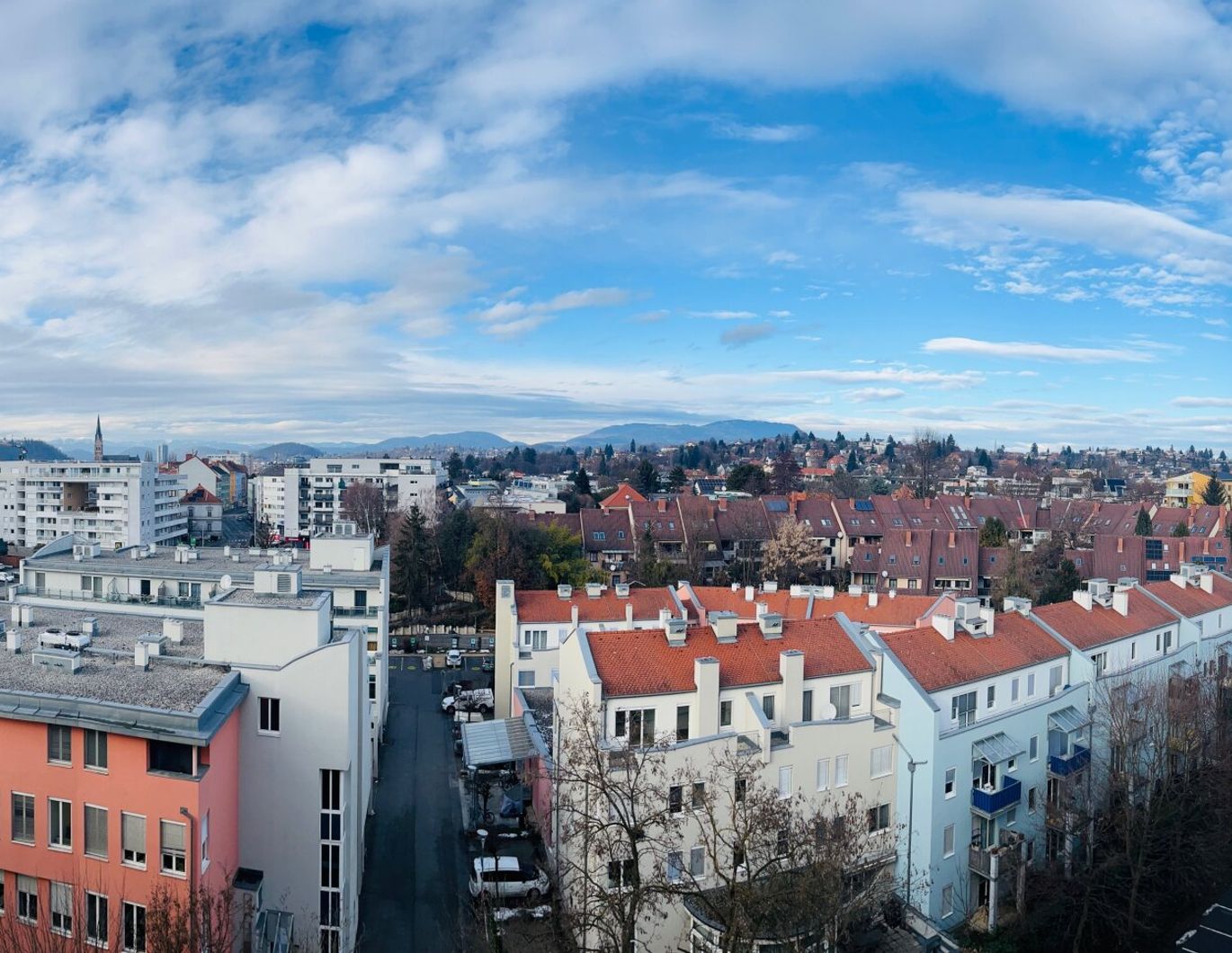 Designwohnung mit Fernblick, Pool & Sauna