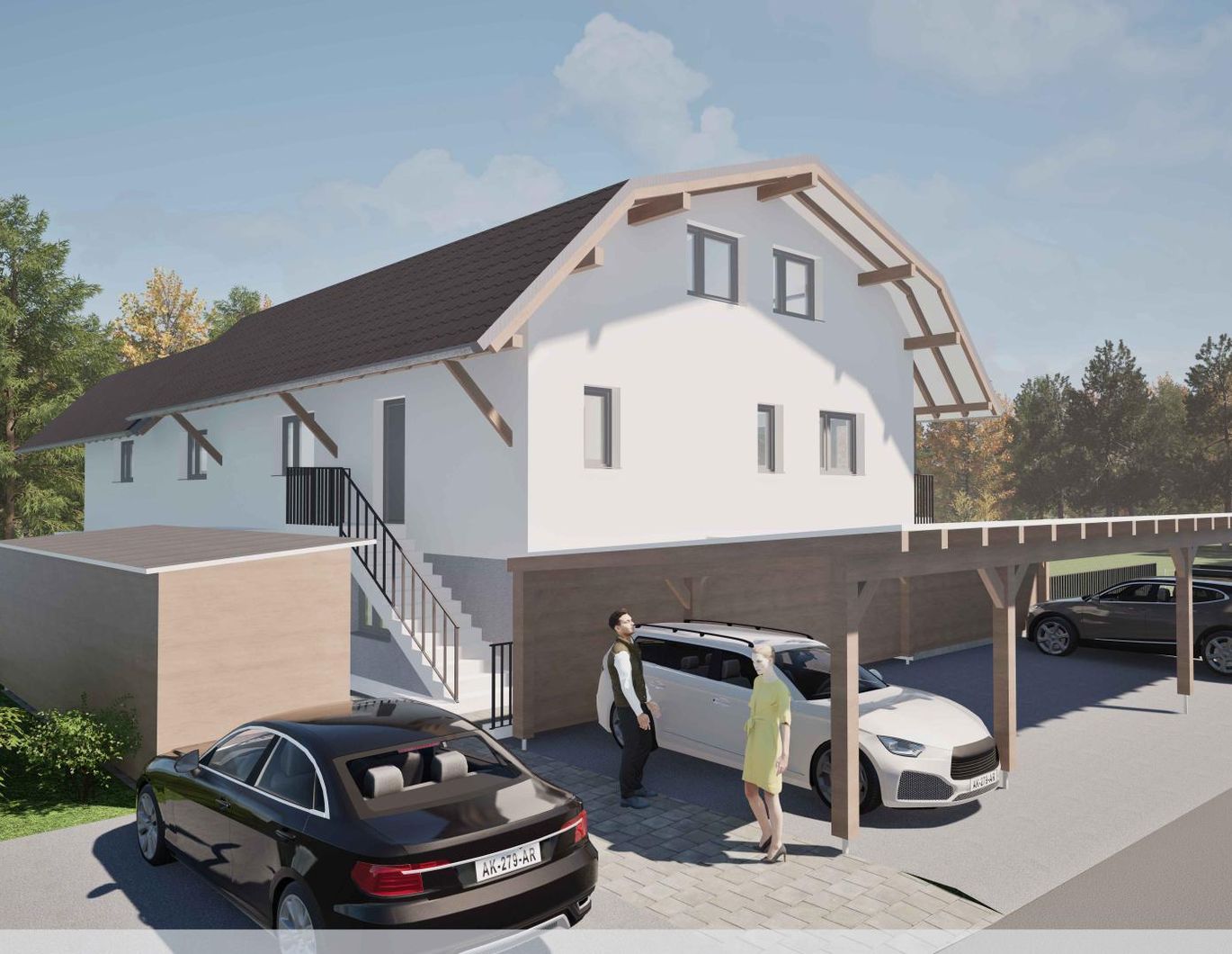 Letztes Haus: Ihr Traum vom Eigenheim startet hier - modernes Wohnen mit Carport in Toplage!