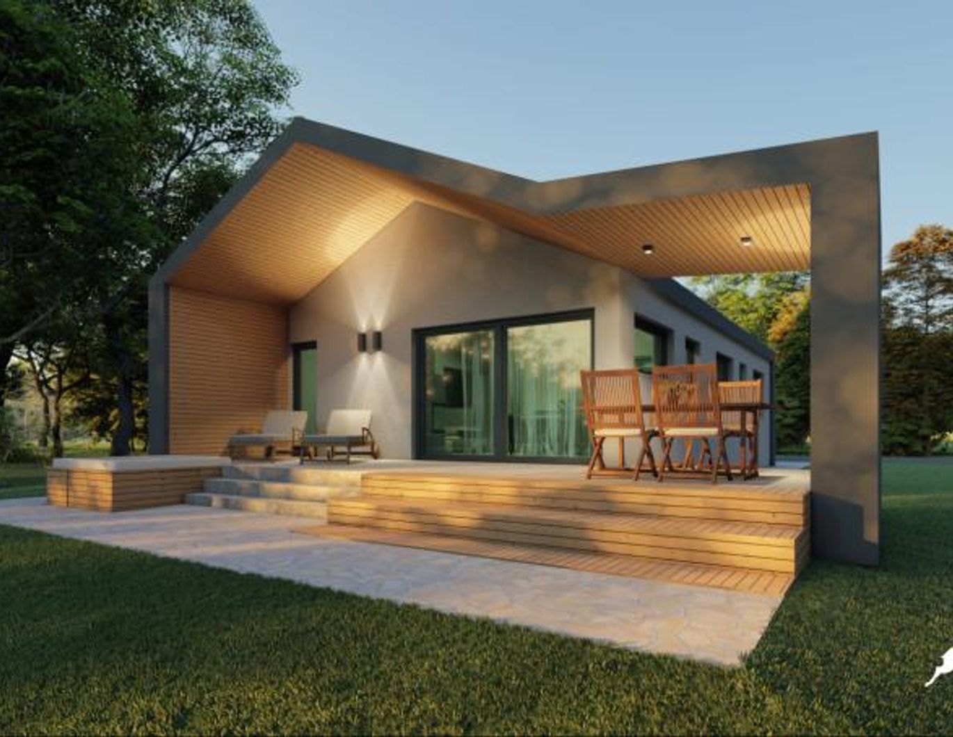 Weitblick Lodges - Elegantes Wohnen (77m²) mit Terrasse und Garten in der Thermenregion Bad Loipersdorf!