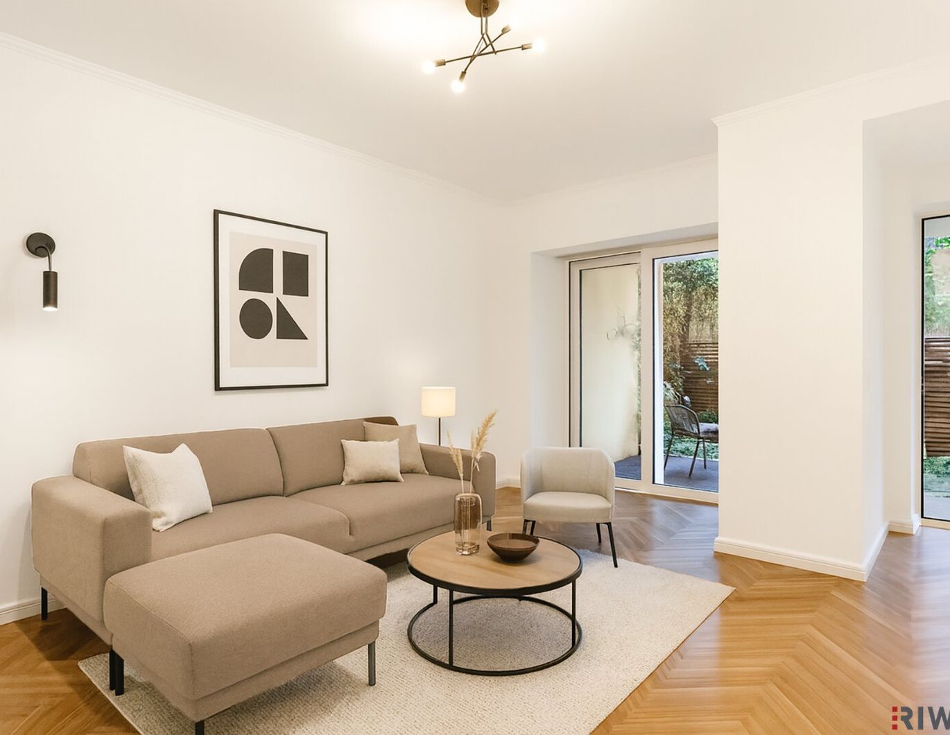 GARDEN IN THE CITY - ENTZÜCKENDE GARTENWOHNUNG MIT TERRASSE - TEILMÖBLIERT UND KOMPLETTKÜCHE - NÄHE MARIAHILFER STRASSE - SOFORT BEZIEHBAR