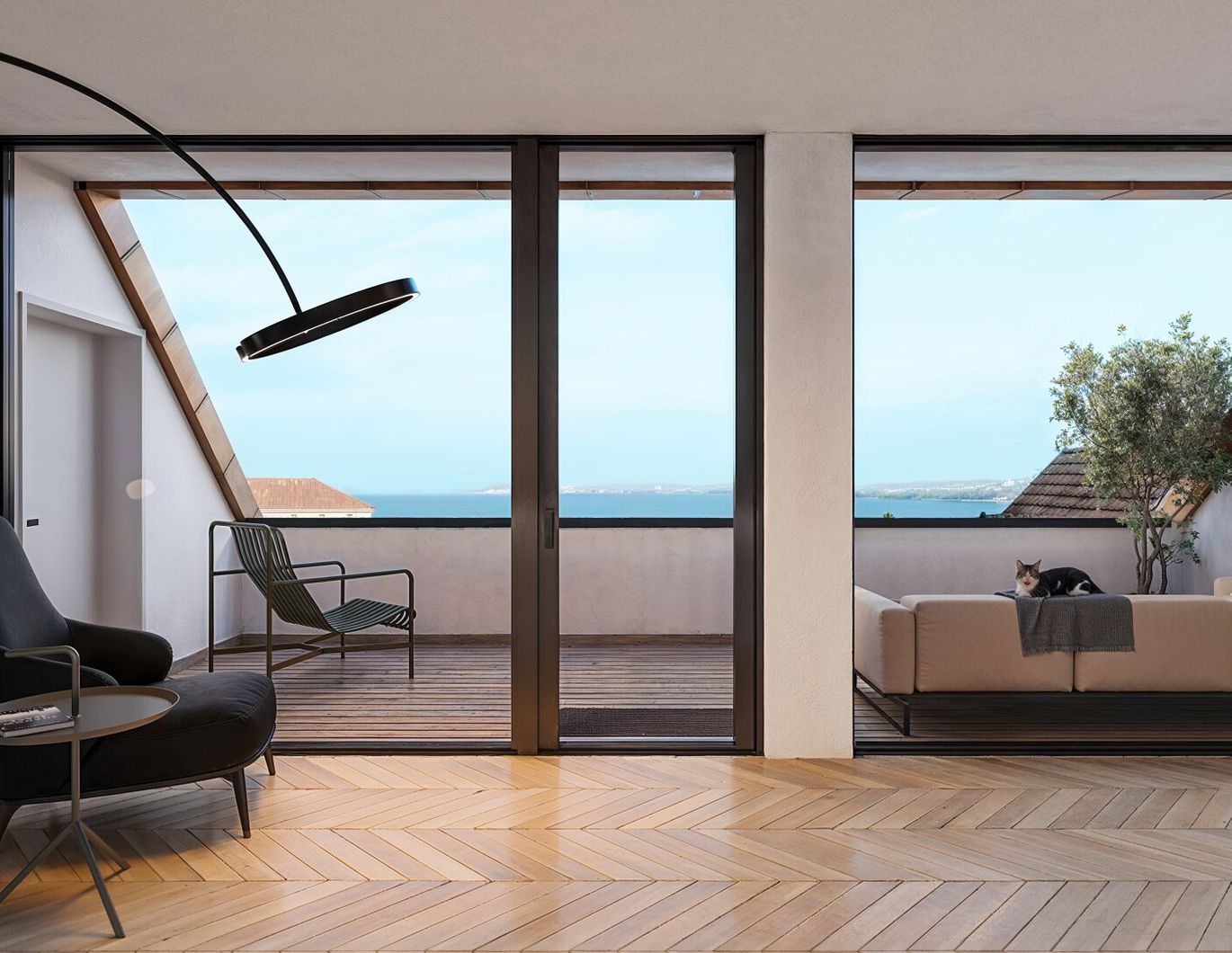 Beste Lage mit Seeblick - Exklusives Penthouse am Fuße des Pfänders