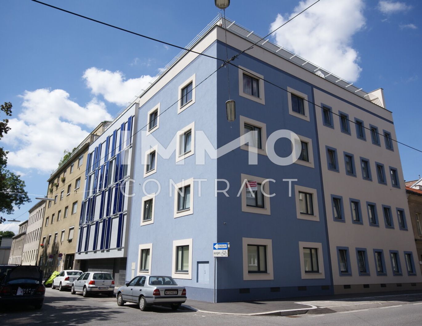 Parklage in Floridsdorf: Zwei-Zimmerwohnung mit Garagenplatzmöglichkeit Demmergasse 7 Top 9!