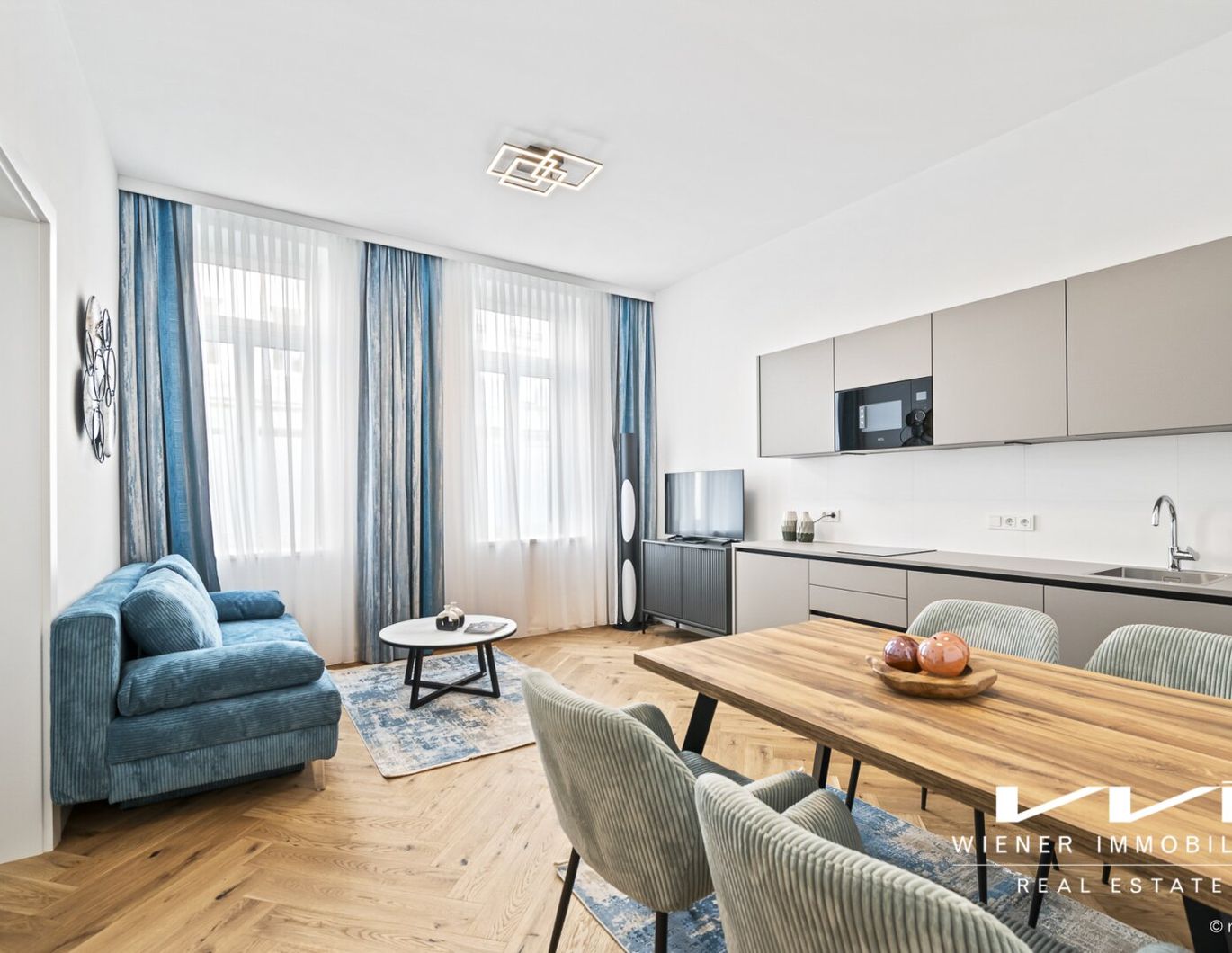 Chices 2 Zimmer Apartment mit modernem Interieur