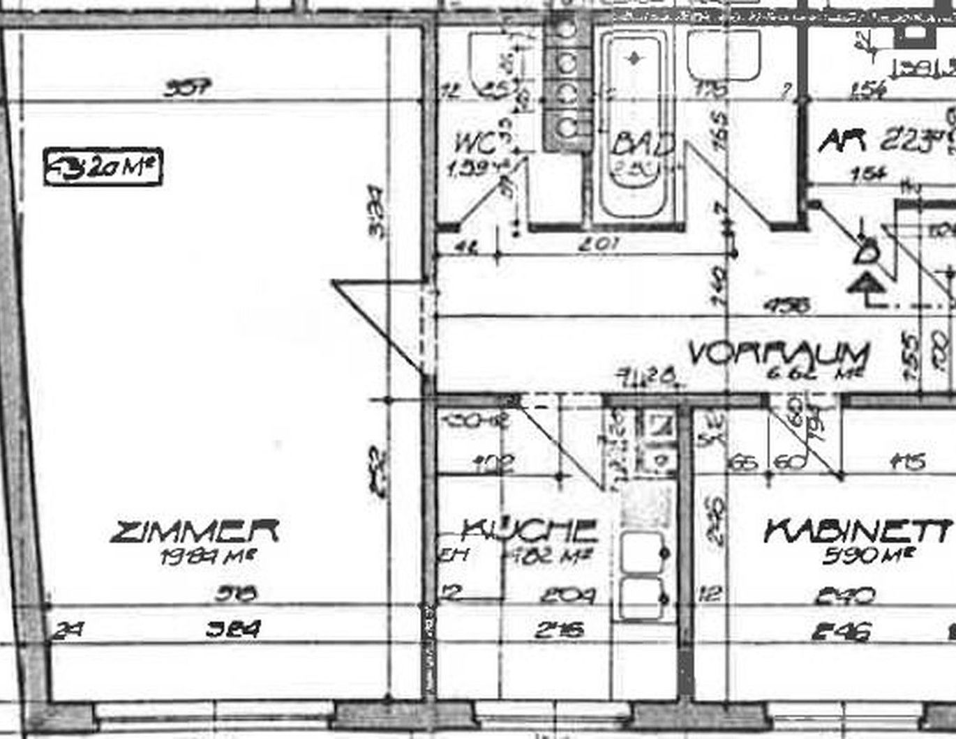 Ruhige 2 Zimmer Wohnung in Sackgasse nähe Hannovermarkt/Wallensteinplatz