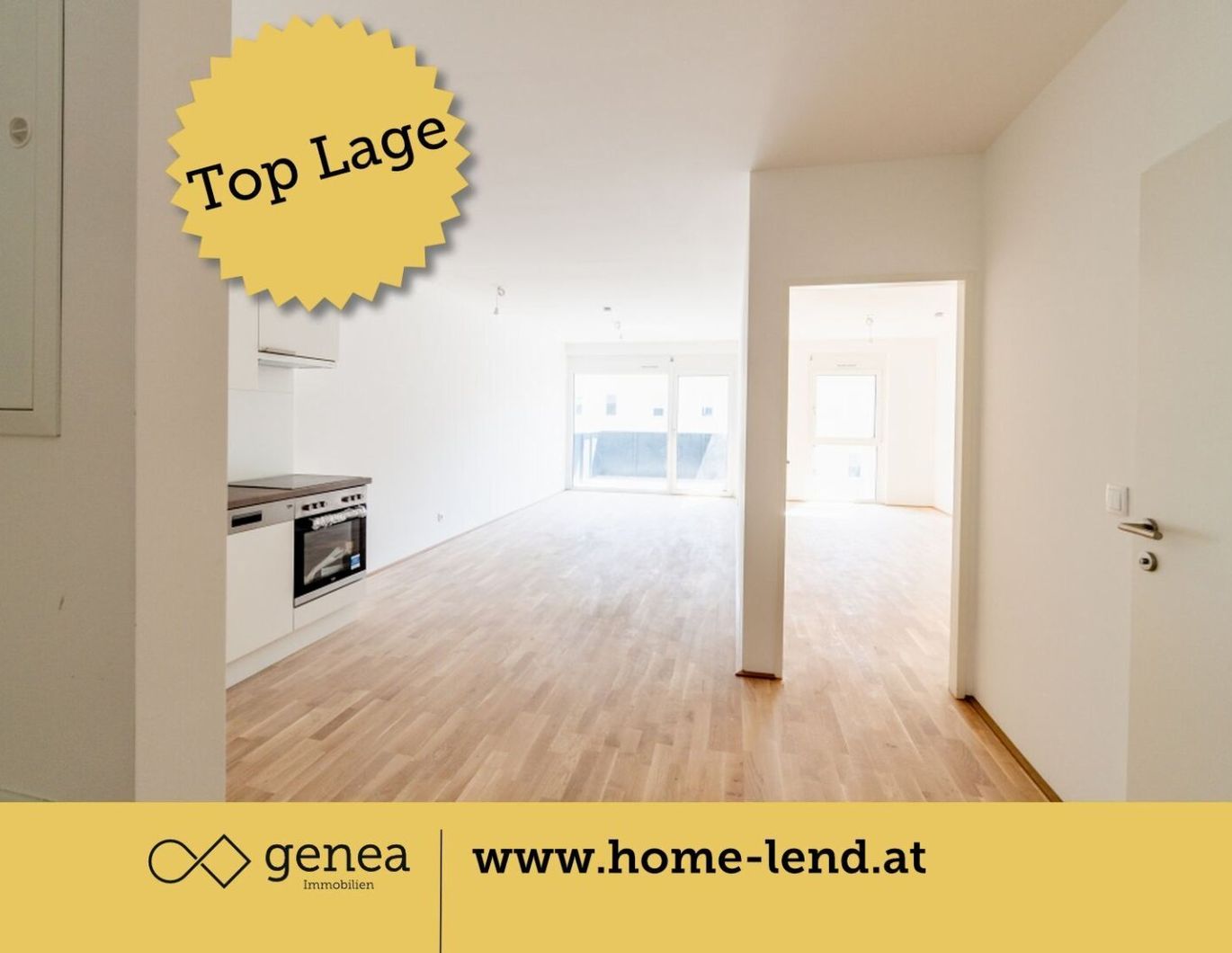 Home-Lend | Stilvoll wohnen mit Balkon | Große 2-Zimmer-Wohnung