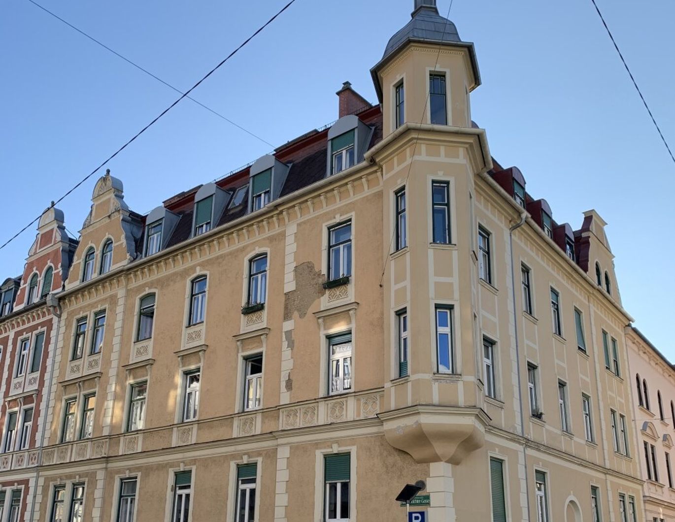 Rohdachboden in der Krenngasse 26 - Herz-Jesu-Viertel
