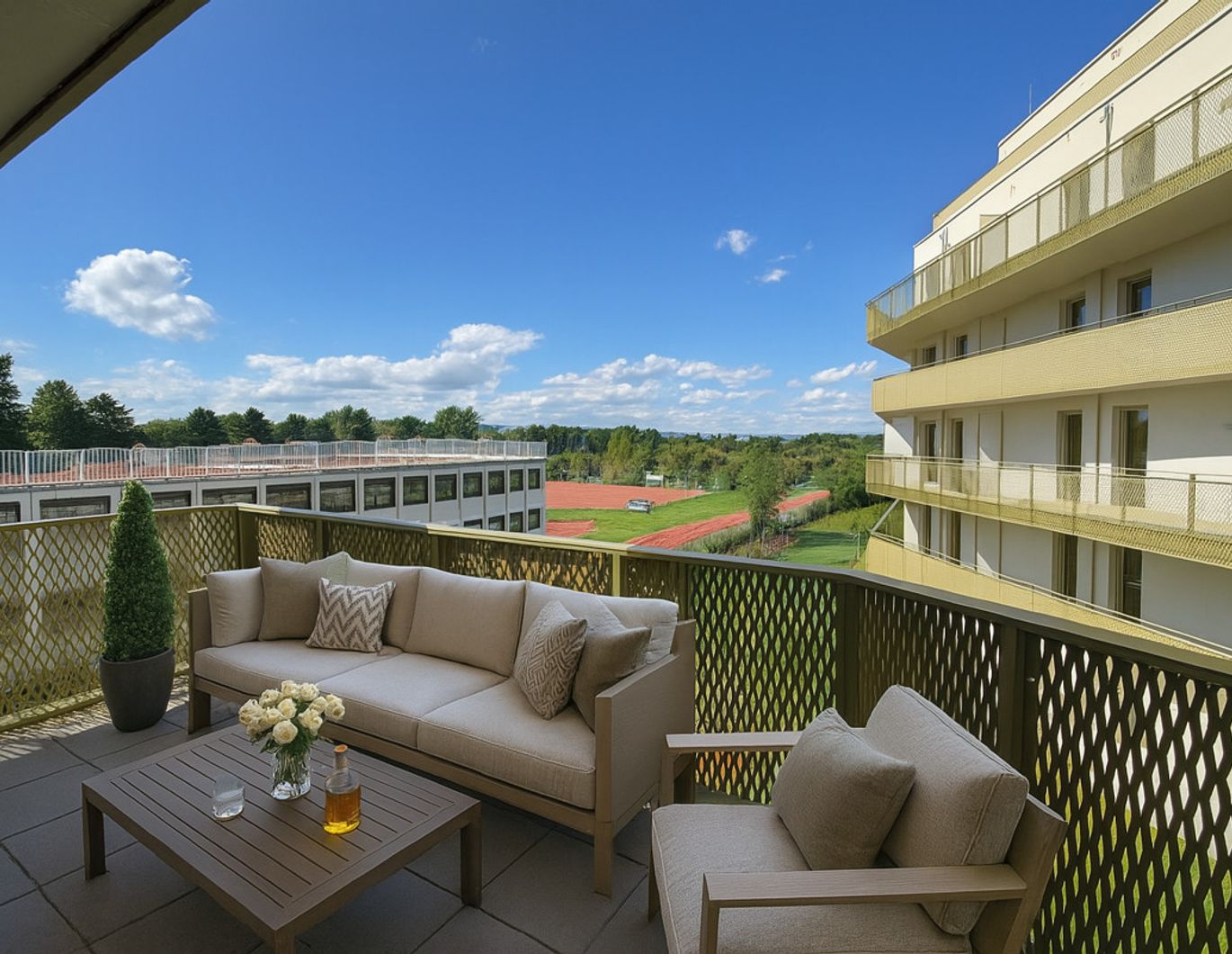 Hirschfeld: U1 Leopoldau - Günstig und hochwertig: 3 Zimmer Wohnung mit Balkon