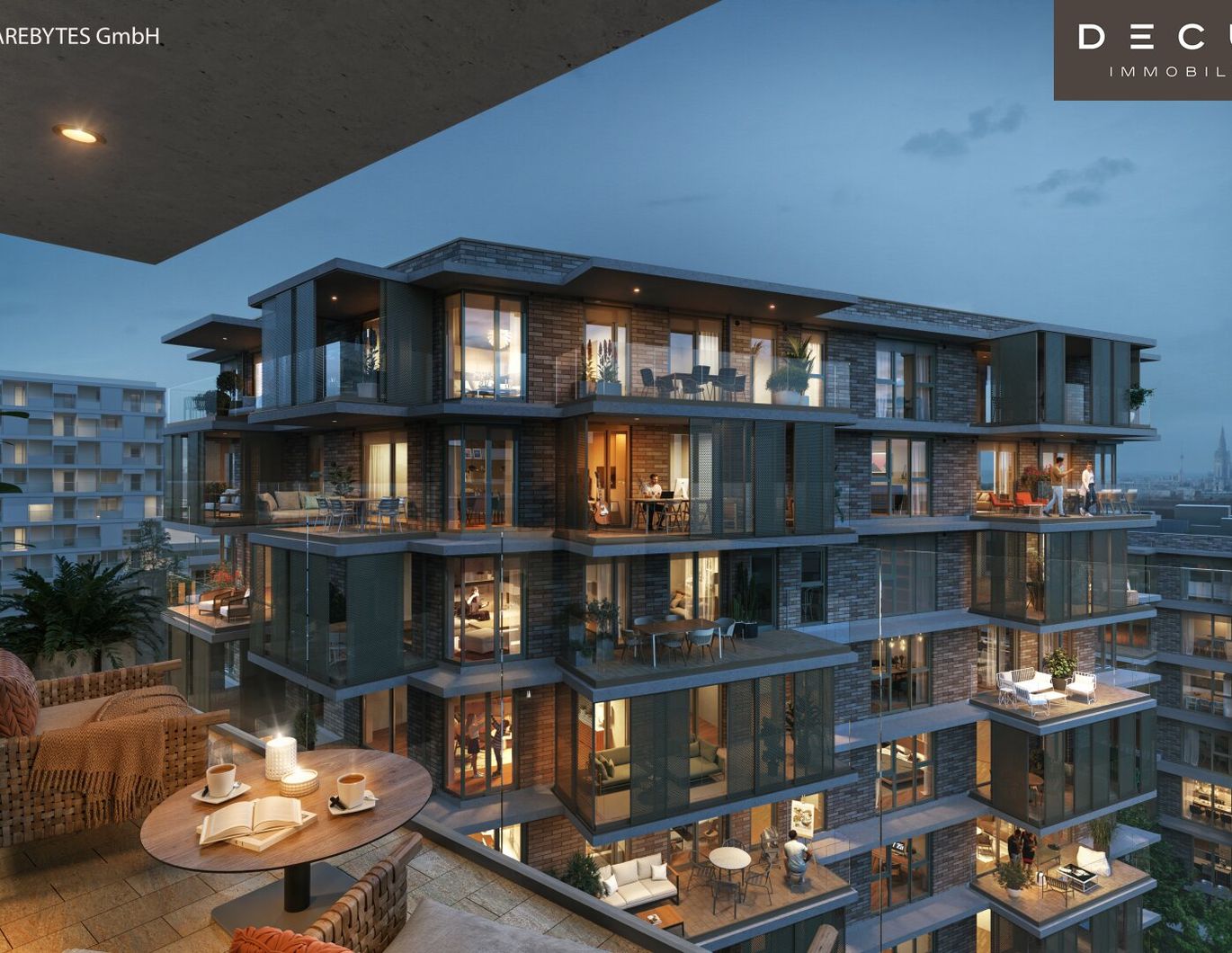 + BALKON + VILLAGE IM DRITTEN + BAUFELD 13 + ERSTBEZUG + EIGENTUMSWOHNUNGEN + STADTQUARTIER IM DRITTEN