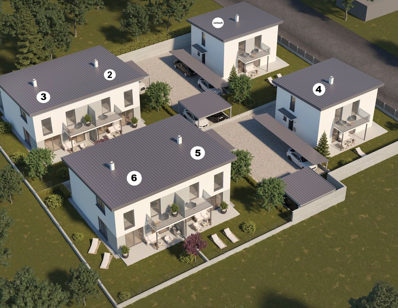 Exklusive Doppelhaushälfte mit Gartenidylle & moderner Architektur - in begehrter Lage Strasshof