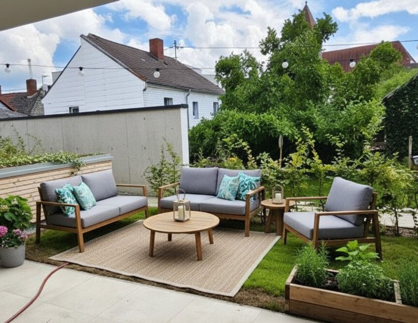 Tragwein Central - Exquisite, hofseitige 2-Zimmer-Gartenwohnung *TOP 4* ERSTBEZUG