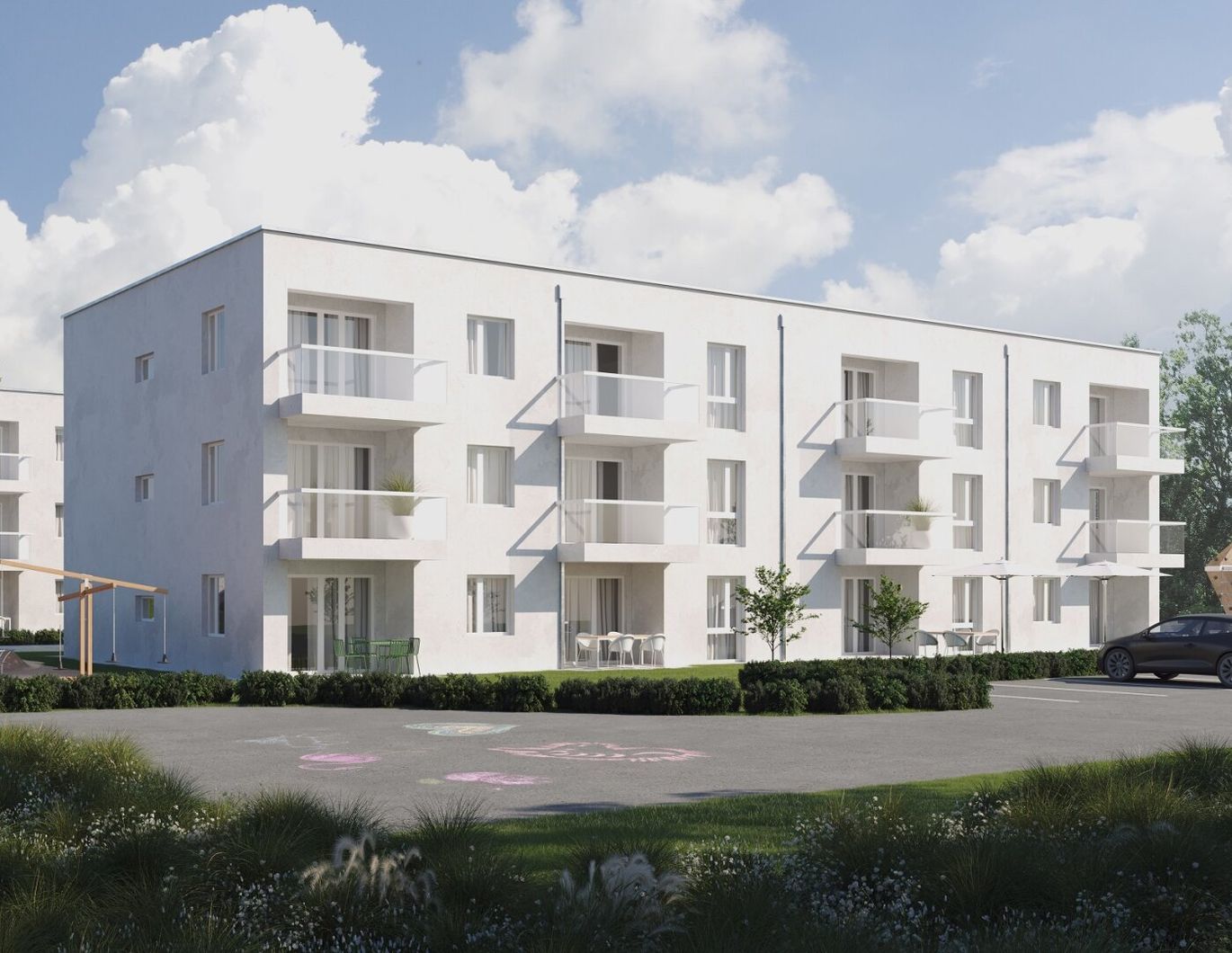 NEUWERTIGE 3-ZIMMER-BALKONWOHNUNG IN SIERNING - IM SCHÖNEN STEYR-LAND - ZU VERGEBEN!