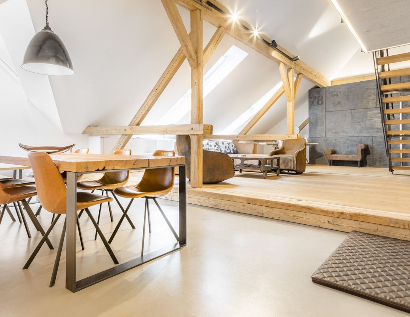 Designerpenthouse in zentraler Stadtlage