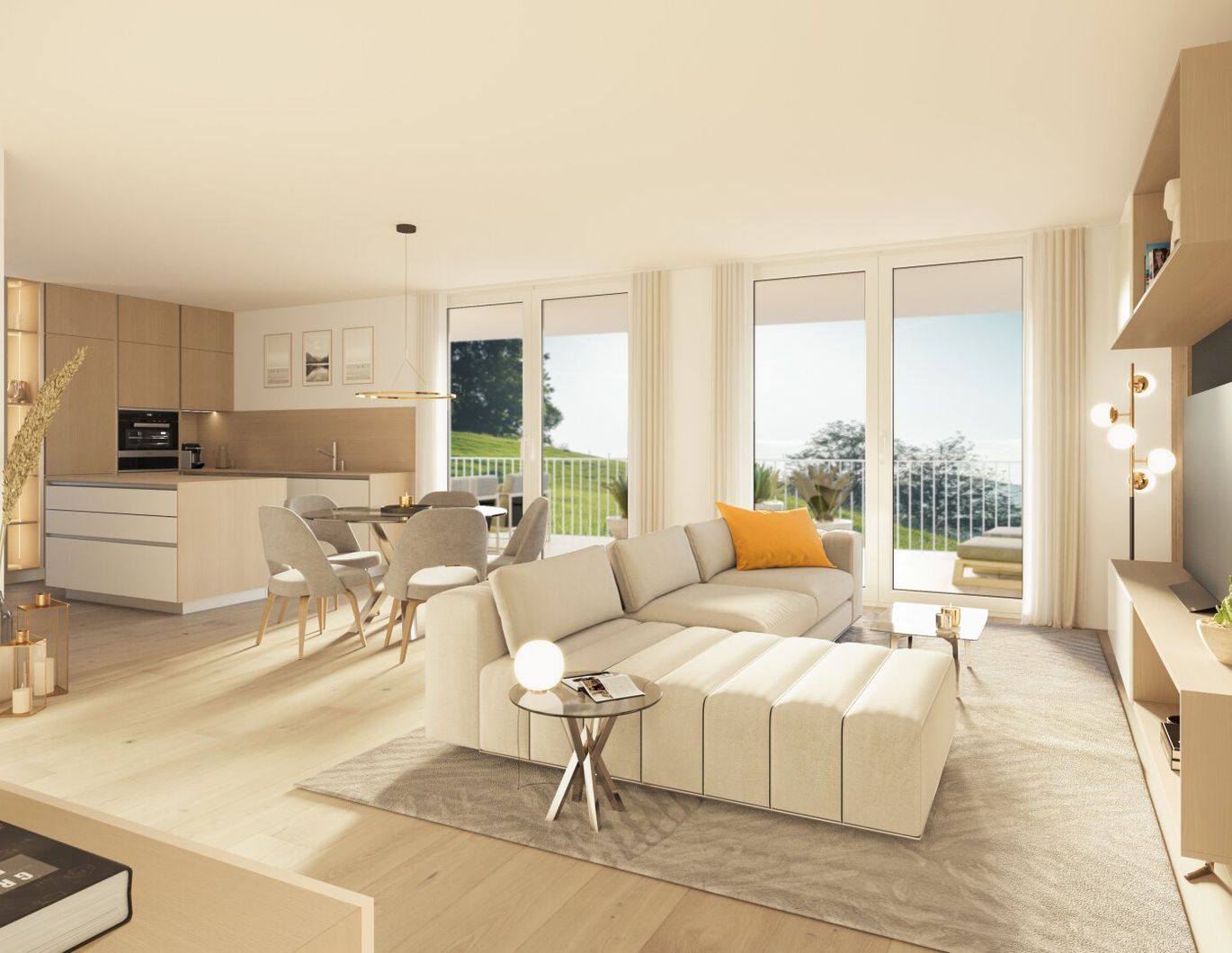 NAHE INNSBRUCK: Luxuriöse 4-Zimmer-NEUBAU-Wohnung mit Westterrasse provisionsfrei zu kaufen!