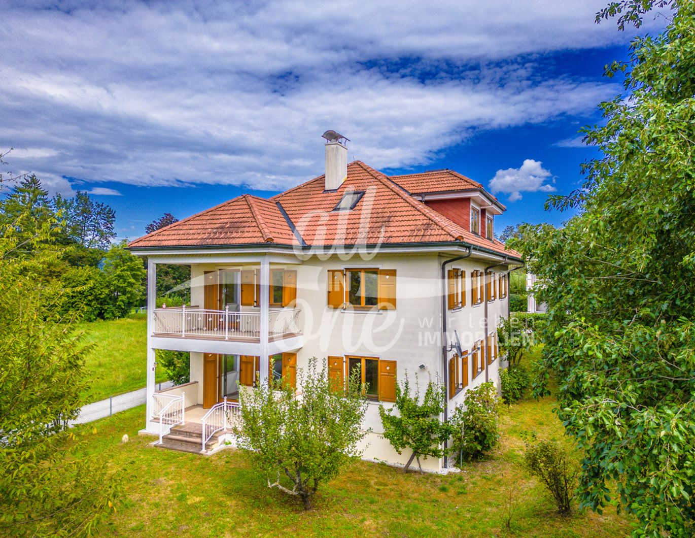 Repräsentatives Anwesen mit 1.459 m² Grund in Velden am Wörthersee