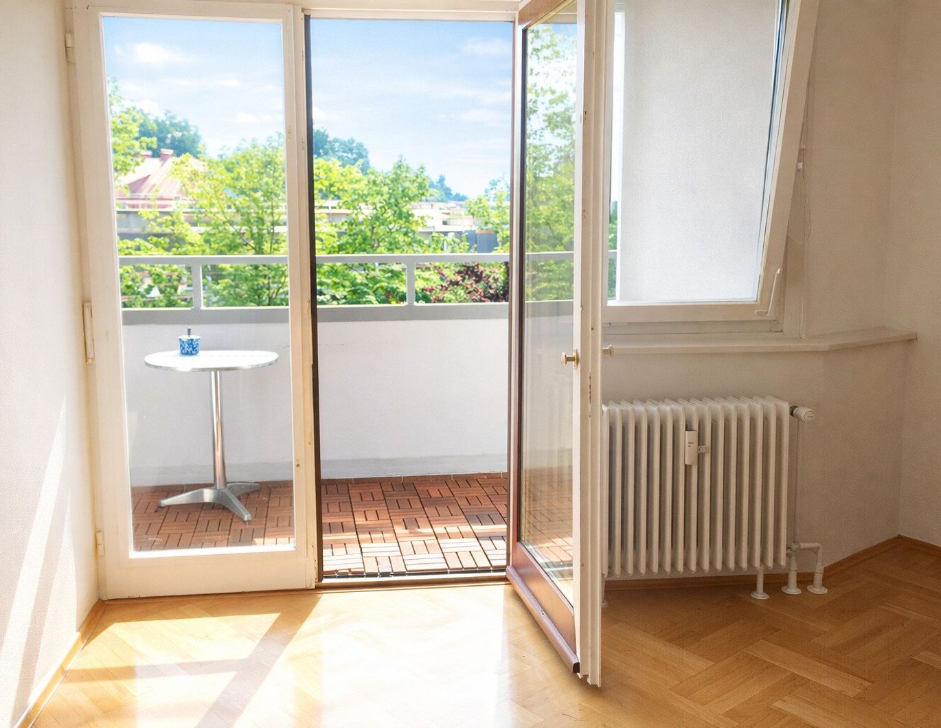 Aufgepasst: Sonnige Wohnung mit Platz für ihre persönliche Gestaltung.