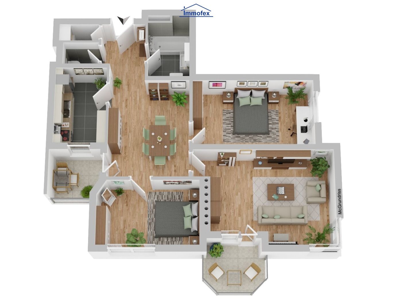 Vermietete 3-Zimmer Wohnung in Wörgl