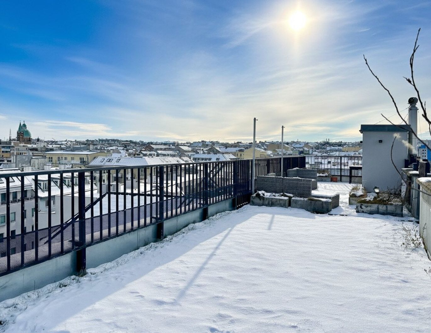 Dachterrasse mit sensationellem 360 Grad Rundumblick!