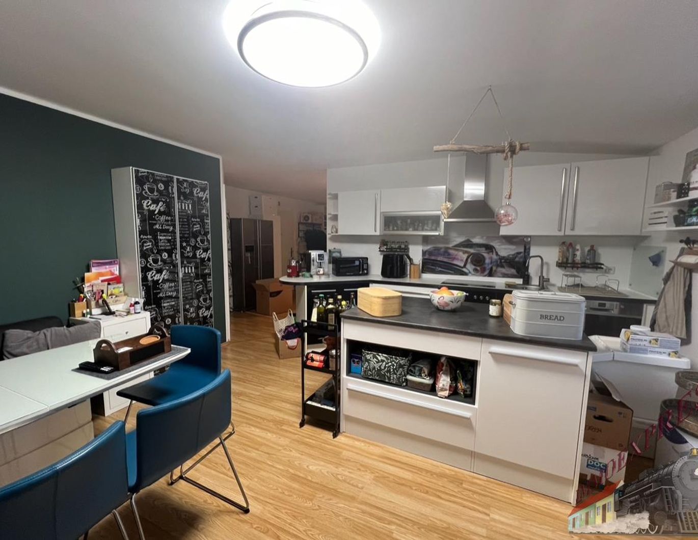 Arbeiterquatier - sehr große 3 Zimmerwohnung mit 100 m² und unbefristeten Hauptmietvertrag - Arbeiterwohnung