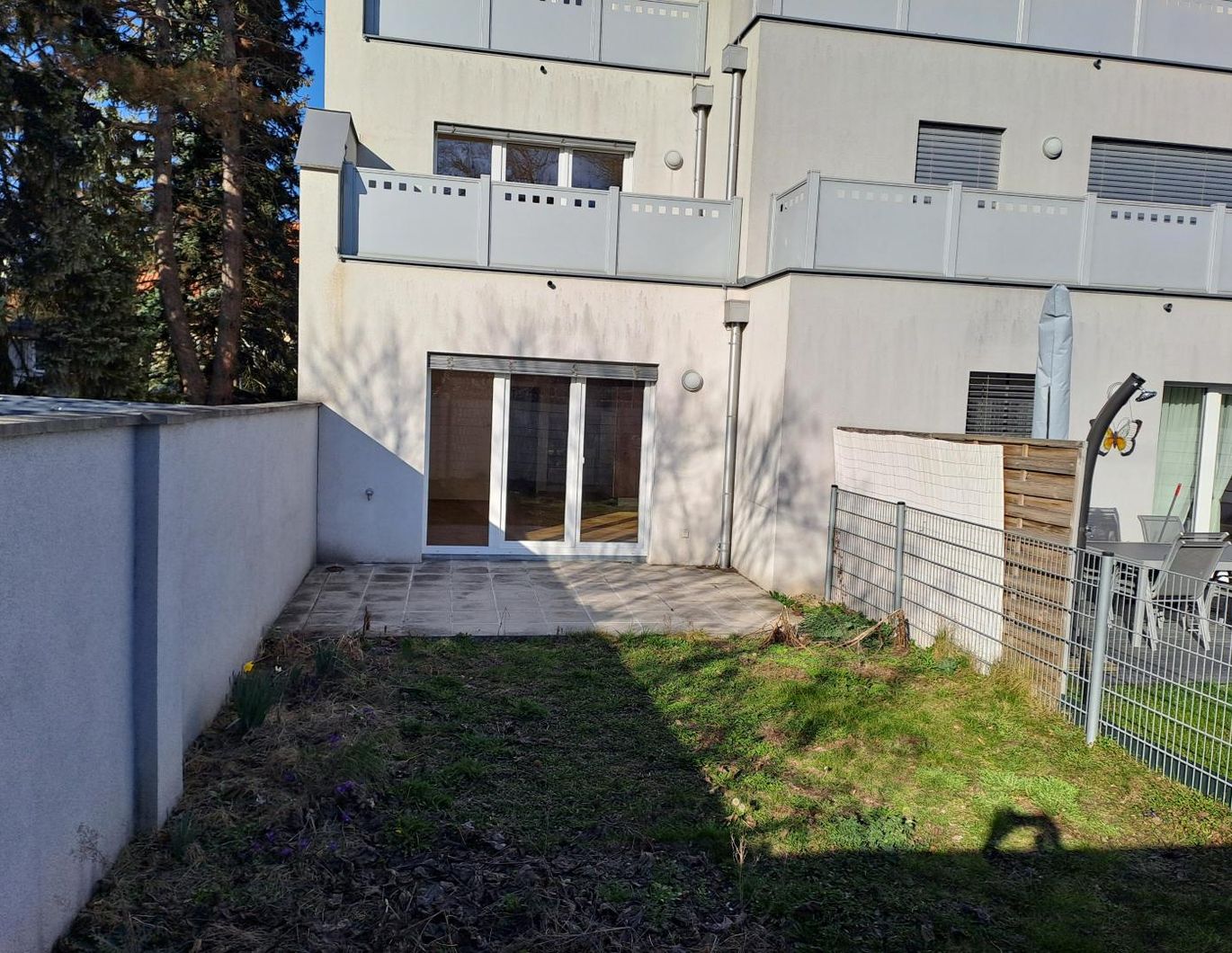 Wohnung mit Garten