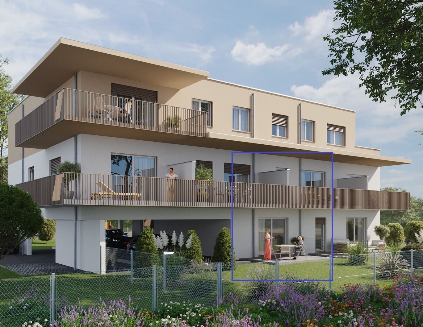 HAUSGEFÜHL - 4 Zimmer MAISONETTE - GARTEN - TERRASSE - BALKON - Garantierte Fertigstellung September 2027 - PROVISIONSFREI!!!