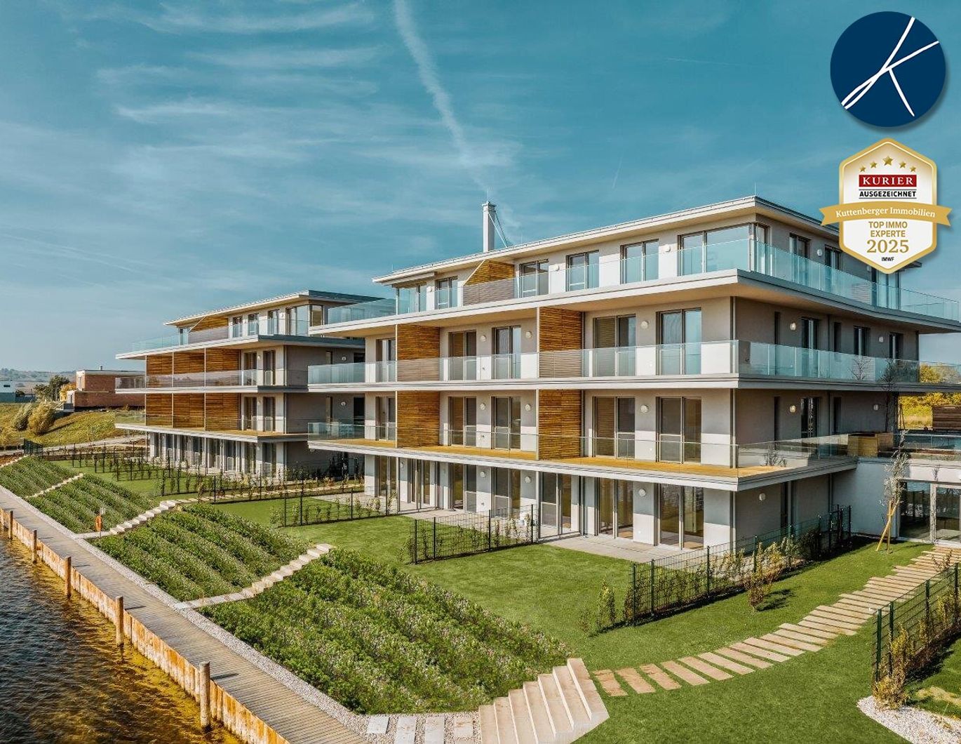 Luxuriöse 2 Zimmer Dachgeschoßwohnung als Erstbezug im Seepark Oggau! PROVISIONSFREI für den Käufer!