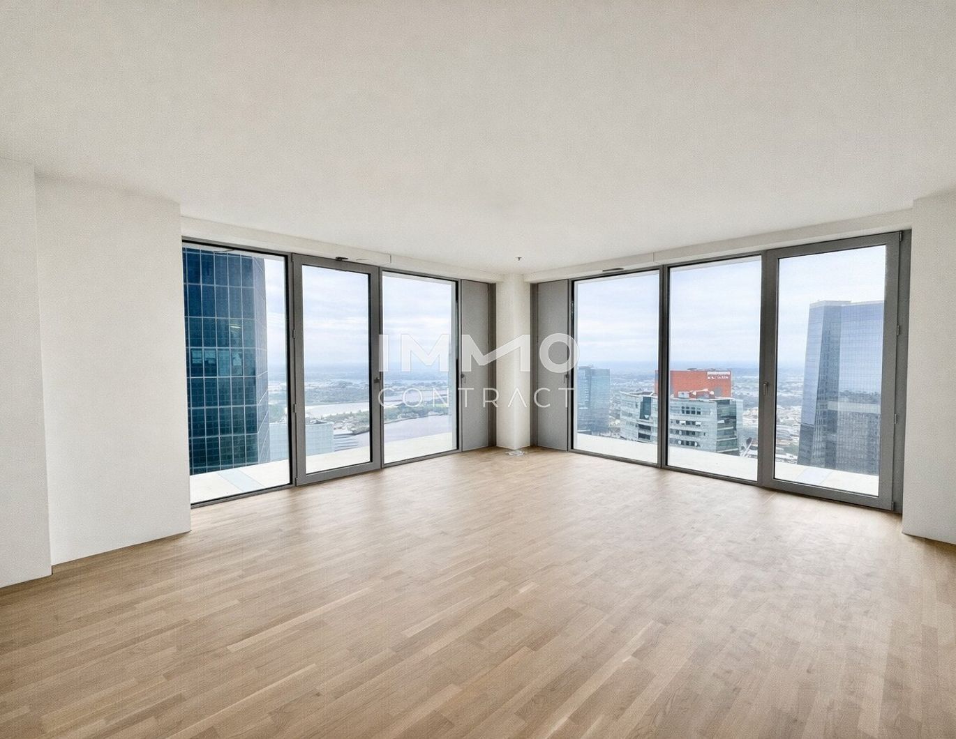 Eckpanorama über Wien - 3 Zimmer mit 40 m² Loggiafläche - DC2