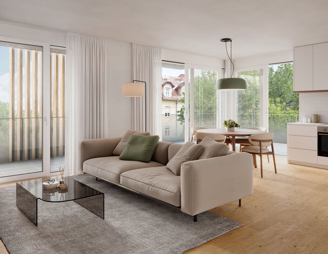 2-Zimmer-Balkonwohnung in Gösting