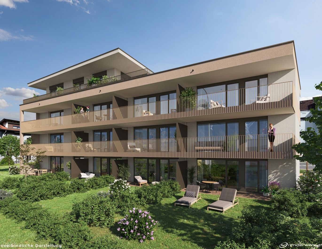 City Apartments Amras - 2-Zi.-Terrassenwohnung Top W07