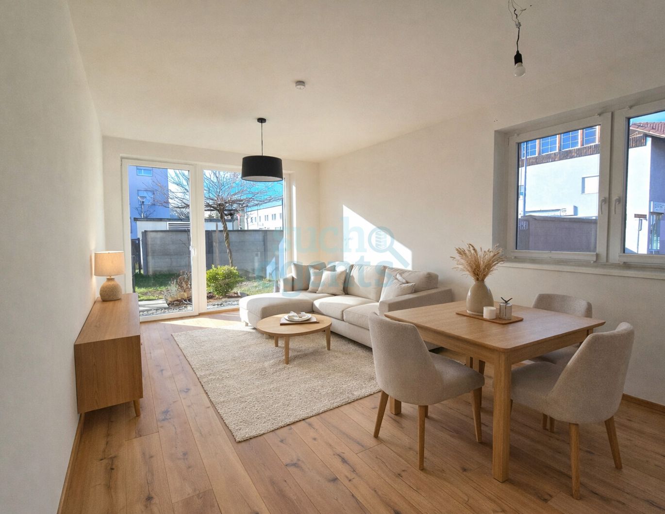 Neubau-Gartenwohnung in Traun: Barrierefrei, 3 Zimmer & gute Lage