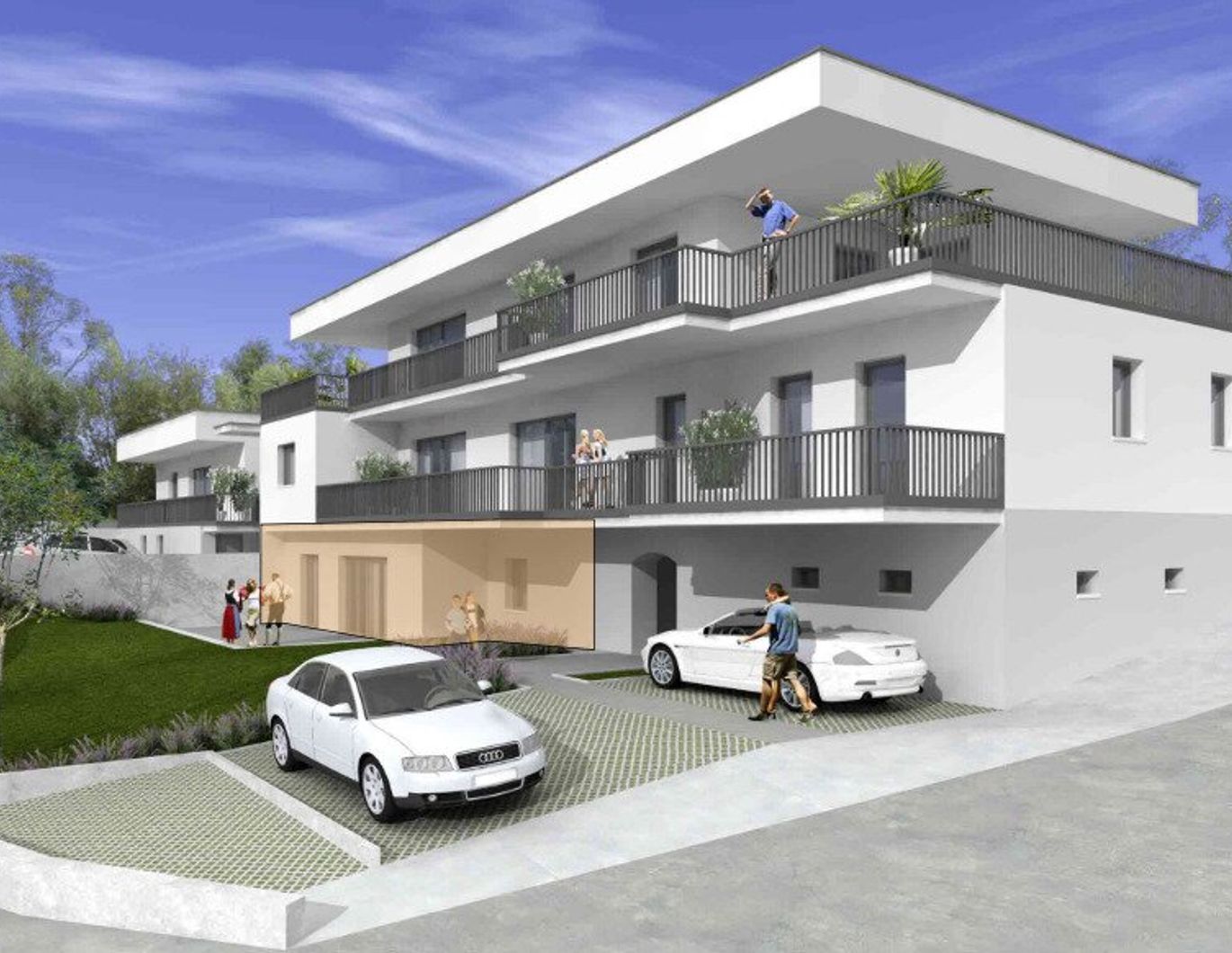 Kleines, modernes Bauträgerprojekt in 8570 Voitsberg