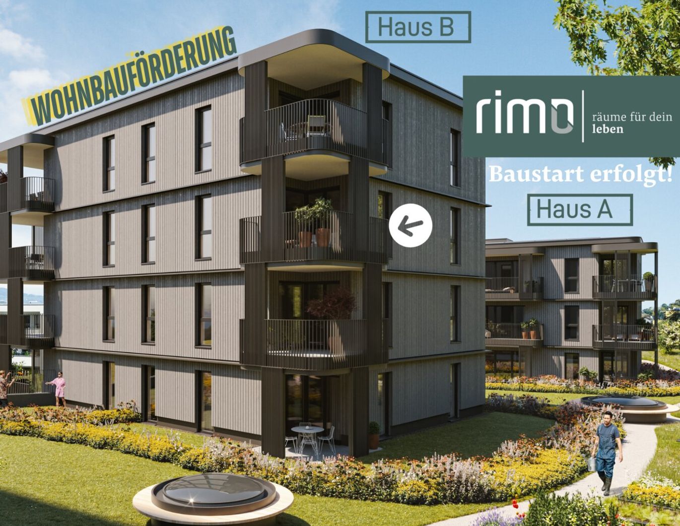 2-Zimmer-Terrassenwohnung in Götzis - Top B5