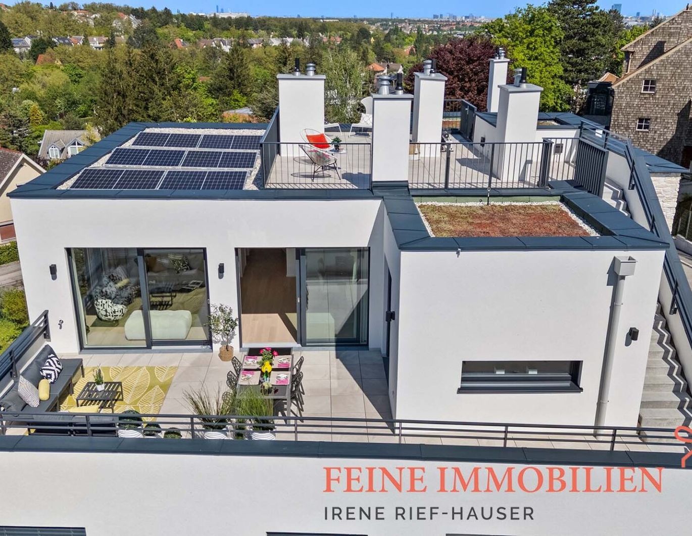 Außergewöhnliche Dachterrassenwohnung mit unschlagbarem Fernblick