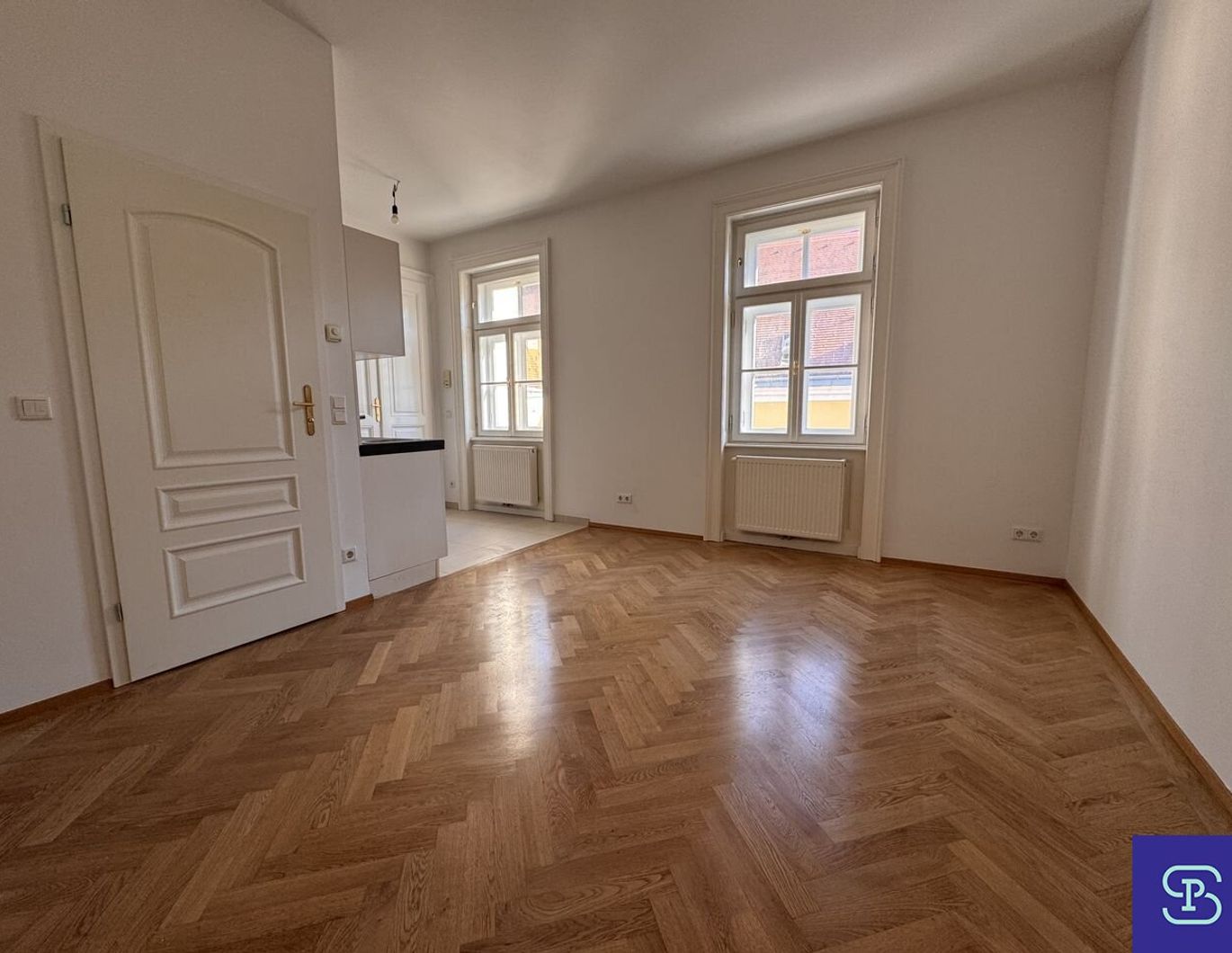 Provisionsfrei: Renovierter 25m² Altbau mit Einbauküche beim Rochusmarkt - 1030 Wien