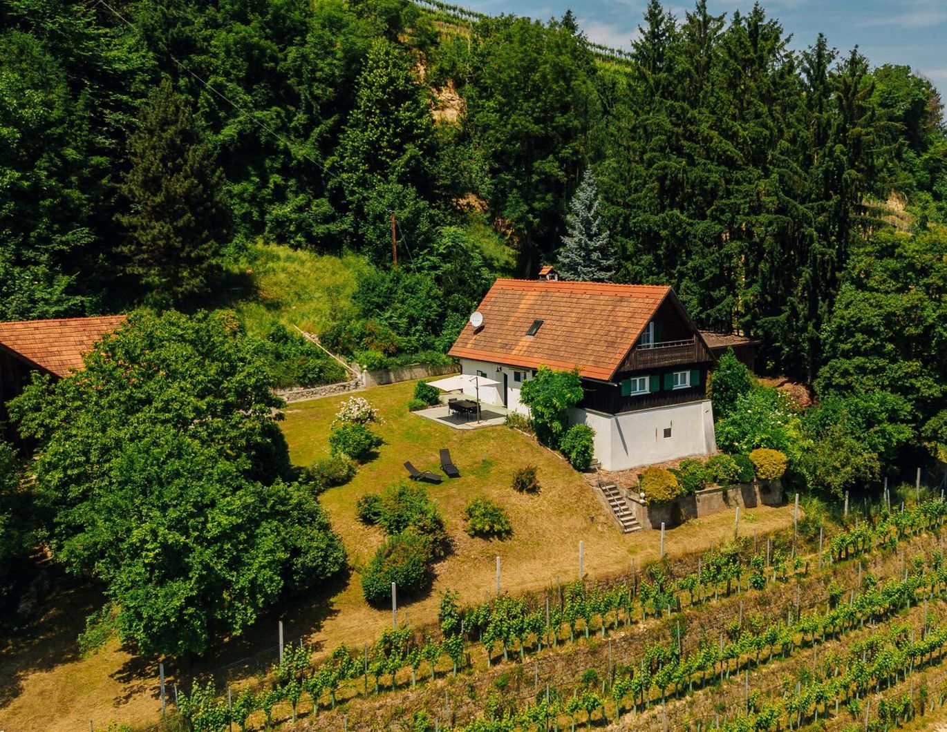 Umgeben von Weinbergen mit traumhaftem Weitblick - Alleinlage in der Südsteiermark!